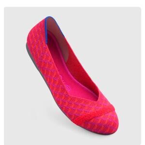 Rothy's Flat - Pomegranate Grid - EUC - 9